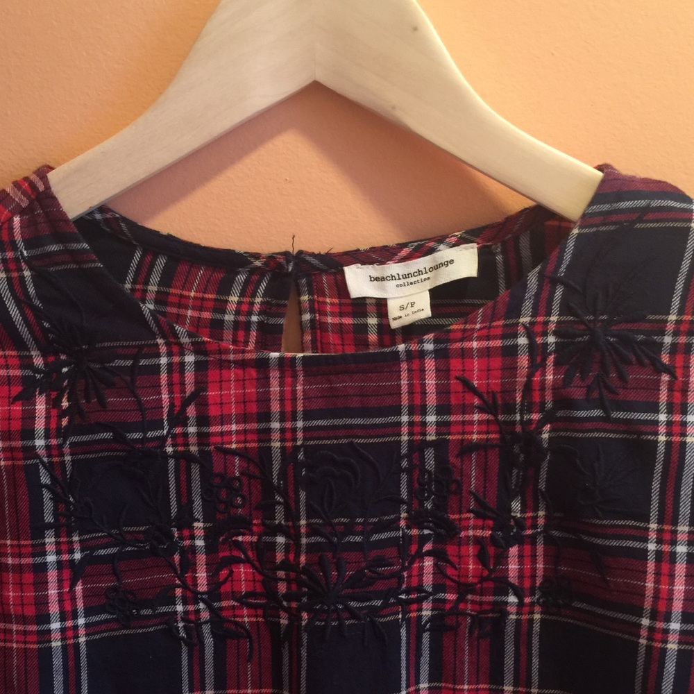Plaid blouse - Picture 4 of 7